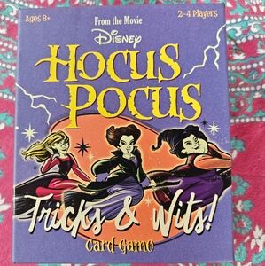 Disney Hocus Pocus Tricks & Wits Card Game